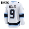 Hockeydrakt Utah Hockey Club Fanatics Premium Clayton Keller Hvit Borte - Barn