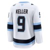 Hockeydrakt Utah Hockey Club Fanatics Premium Clayton Keller Hvit Borte - Herre