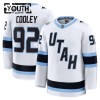 Hockeydrakt Utah Hockey Club Fanatics Premium Logan Cooley Hvit Borte - Barn
