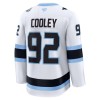 Hockeydrakt Utah Hockey Club Fanatics Premium Logan Cooley Hvit Borte - Herre