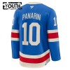 New York Rangers Hockeydrakt 2025-26 Fanatics Centennial Premium Artemi Panarin Blå - Barn