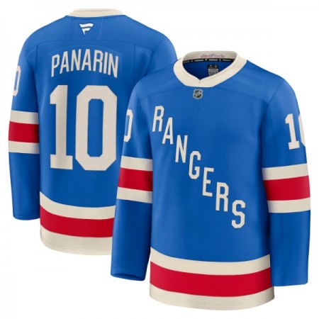 New York Rangers Hockeydrakt 2025-26 Fanatics Centennial Premium Artemi Panarin Blå - Herre