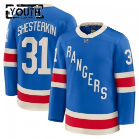 New York Rangers Hockeydrakt 2025-26 Fanatics Centennial Premium Igor Shesterkin Blå - Barn