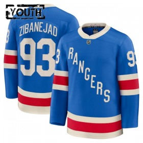 New York Rangers Hockeydrakt 2025-26 Fanatics Centennial Premium Mika Zibanejad Blå - Barn