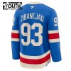 New York Rangers Hockeydrakt 2025-26 Fanatics Centennial Premium Mika Zibanejad Blå - Barn