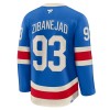 New York Rangers Hockeydrakt 2025-26 Fanatics Centennial Premium Mika Zibanejad Blå - Herre