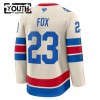 New York Rangers Hockeydrakt 2025-26 Fanatics Premium Adam Fox Hvit Winter Classic - Barn