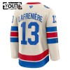 New York Rangers Hockeydrakt 2025-26 Fanatics Premium Alexis Lafreniere Hvit Winter Classic - Barn
