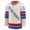 New York Rangers Hockeydrakt 2025-26 Fanatics Premium Alexis Lafreniere Hvit Winter Classic - Herre