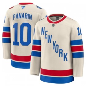 New York Rangers Hockeydrakt 2025-26 Fanatics Premium Artemi Panarin Hvit Winter Classic - Herre