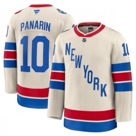 New York Rangers Hockeydrakt 2025-26 Fanatics Premium Artemi Panarin Hvit Winter Classic - Herre