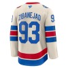 New York Rangers Hockeydrakt 2025-26 Fanatics Premium Mika Zibanejad Hvit Winter Classic - Herre