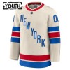 New York Rangers Hockeydrakt Custom 2025-26 Fanatics Premium Hvit Winter Classic - Barn