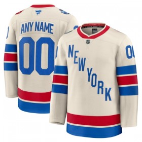 New York Rangers Hockeydrakt Custom 2025-26 Fanatics Premium Hvit Winter Classic - Herre