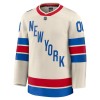 New York Rangers Hockeydrakt Custom 2025-26 Fanatics Premium Hvit Winter Classic - Herre