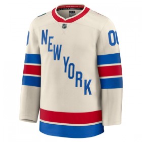 New York Rangers Hockeydrakt Custom 2025-26 Fanatics Premium Hvit Winter Classic - Herre