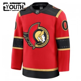 Ottawa Senators Hockeydrakt Custom 2025-26 Fanatics Premium Rød Tredje - Barn