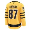 Pittsburgh Penguins Hockeydrakt 2025-26 Fanatics Premium Sidney Crosby Gold Tredje - Herre