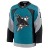 San Jose Sharks Hockeydrakt 2025-26 Fanatics Premium Macklin Celebrini Teal Tredje - Herre