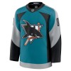 San Jose Sharks Hockeydrakt Custom 2025-26 Fanatics Premium Teal Tredje - Herre