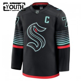Seattle Kraken Hockeydrakt 2025-26 Fanatics Premium Eberle Svart Tredje Jordan - Barn