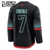 Seattle Kraken Hockeydrakt 2025-26 Fanatics Premium Eberle Svart Tredje Jordan - Barn