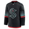 Seattle Kraken Hockeydrakt 2025-26 Fanatics Premium Philipp Grubauer Svart Tredje - Herre