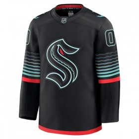 Seattle Kraken Hockeydrakt Custom 2025-26 Fanatics Premium Svart Tredje - Herre
