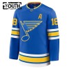 St. Louis Blues Hockeydrakt 2025-26 Fanatics Premium Robert Thomas Blå Hjemme - Barn