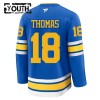 St. Louis Blues Hockeydrakt 2025-26 Fanatics Premium Robert Thomas Blå Hjemme - Barn