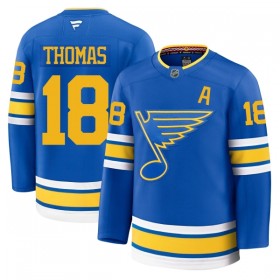 St. Louis Blues Hockeydrakt 2025-26 Fanatics Premium Robert Thomas Blå Hjemme - Herre