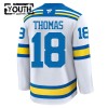 St. Louis Blues Hockeydrakt 2025-26 Fanatics Premium Robert Thomas Hvit Borte - Barn