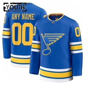 St. Louis Blues Hockeydrakt Custom 2025-26 Fanatics Premium Blå Hjemme - Barn