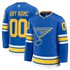 St. Louis Blues Hockeydrakt Custom 2025-26 Fanatics Premium Blå Hjemme - Herre