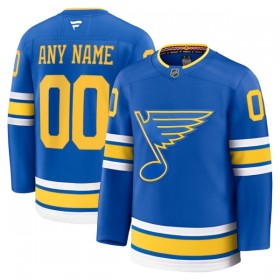 St. Louis Blues Hockeydrakt Custom 2025-26 Fanatics Premium Blå Hjemme - Herre