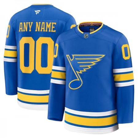 St. Louis Blues Hockeydrakt Custom 2025-26 Fanatics Premium Blå Hjemme - Herre