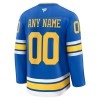 St. Louis Blues Hockeydrakt Custom 2025-26 Fanatics Premium Blå Hjemme - Herre