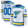 St. Louis Blues Hockeydrakt Custom 2025-26 Fanatics Premium Hvit Borte - Barn