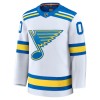 St. Louis Blues Hockeydrakt Custom 2025-26 Fanatics Premium Hvit Borte - Herre