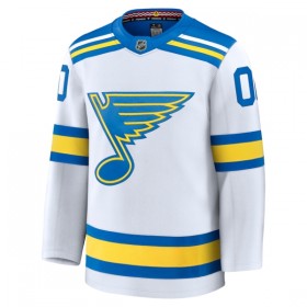 St. Louis Blues Hockeydrakt Custom 2025-26 Fanatics Premium Hvit Borte - Herre