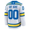 St. Louis Blues Hockeydrakt Custom 2025-26 Fanatics Premium Hvit Borte - Herre