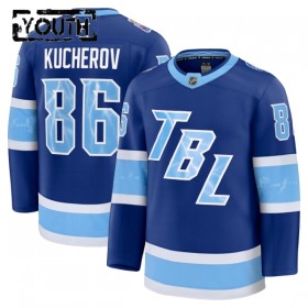 Tampa Bay Lightning Hockeydrakt 2025-26 Fanatics NHL Stadium Series Premium Nikita Kucherov Blå - Barn