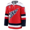 Washington Capitals Hockeydrakt 2025-26 Fanatics Premium Alex Ovechkin Rød Tredje - Herre