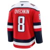 Washington Capitals Hockeydrakt 2025-26 Fanatics Premium Alex Ovechkin Rød Tredje - Herre