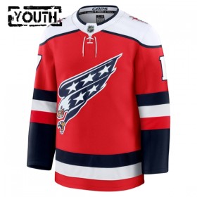 Washington Capitals Hockeydrakt 2025-26 Fanatics Premium Dylan Strome Rød Tredje - Barn