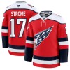 Washington Capitals Hockeydrakt 2025-26 Fanatics Premium Dylan Strome Rød Tredje - Herre