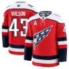 Washington Capitals Hockeydrakt 2025-26 Fanatics Premium Tom Wilson Rød Tredje - Herre