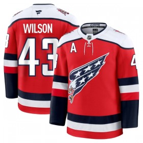 Washington Capitals Hockeydrakt 2025-26 Fanatics Premium Tom Wilson Rød Tredje - Herre