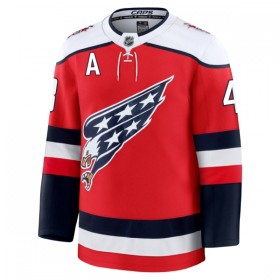 Washington Capitals Hockeydrakt 2025-26 Fanatics Premium Tom Wilson Rød Tredje - Herre