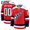 Washington Capitals Hockeydrakt Custom 2025-26 Fanatics Premium Rød Tredje - Barn